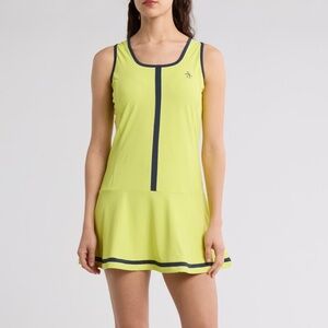 Original Penguin Drop Waist Color block Tennis Dress NWT Large